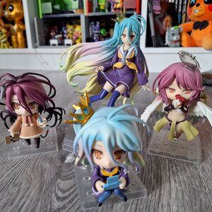 No Game No Life Shiro Schwi Jibril Nendoroids/ Shiro POP UP PARADE (NO BOXES)